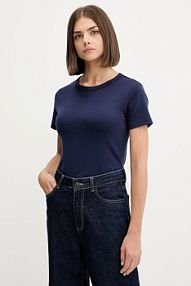 T-shirt HUGO  granatowy damski 50512002