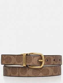 Pasek Coach  brązowy damski 72685