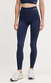 Legginsy Hummel  granatowe damskie 210492