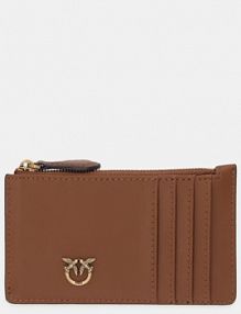 Portfel pinko  brązowy damski 100251.A0GK