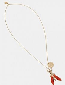 Naszyjnik PATRIZIA PEPE  pomarańczowy CJ3577.M005