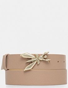 Pasek PATRIZIA PEPE  beżowy damski CW0471.L001