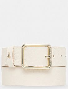 Pasek PATRIZIA PEPE  beżowy damski CW6409.L001