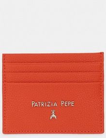Portfel PATRIZIA PEPE  pomarańczowy damski CQ7001.L001