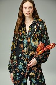 Koszula z długim rękawem Medicine  czarna RW25-KDD855