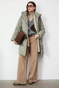 Płaszcz Medicine  zielony damski RW25-KPD901