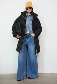 Płaszcz Medicine  czarny damski RW25-KPDB00