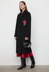 Płaszcz Medicine  czarny damski RW25-KPDB03