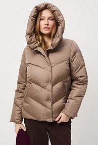 Kurtka puchowa Medicine  beżowa damska RW25-KUD700