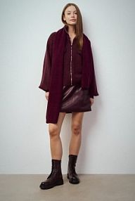 Botki Medicine  bordowy damskie RW25-OBD402