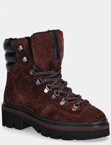 Botki Medicine  bordowy damskie RW25-OBD600