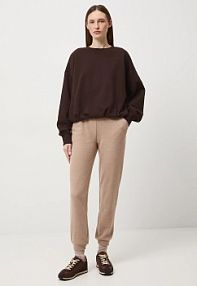 Spodnie dresowe Medicine  beżowe damskie RW25-SPDB04