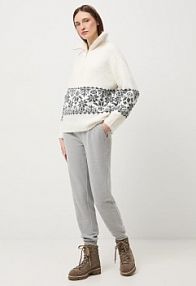 Spodnie dresowe Medicine  szare damskie RW25-SPDB04