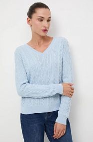 Sweter Medicine  niebieski damski RW25-SWD813