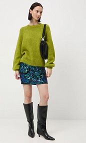 Sweter Medicine  zielony damski RW25-SWD906