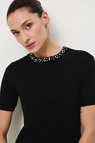 T-shirt Medicine  czarny damski RW25-TSDA02