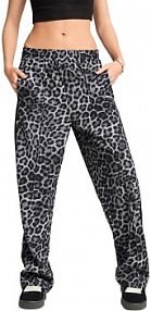 Spodnie   t7 leo luxe aop straight pants Puma damskie