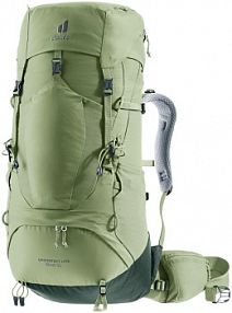 Plecak trekkingowy   aircontact lite 35 + 10 sl - grove/ivy Deuter damski