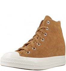 Buty  chuck 70 wedge hi brązowy Converse damskie