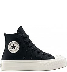 Buty  chuck taylor all star lift platform spikes czarny Converse damskie