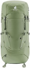 Plecak trekkingowy   aircontact core 55 + 10 sl - grove/ivy Deuter damski
