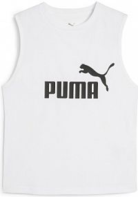  wąska koszulka bez rękawów z logo no. 1 ess  Puma damski