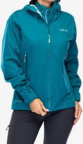 Kurtka w góry z membraną   kinetic 2.0 jacket Rab damska