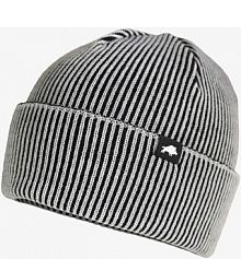 Czapka zimowa ® biało-czarna Dzik damska