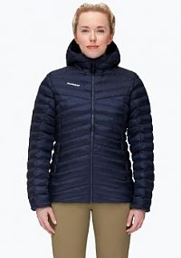 Kurtka ocieplana   albula in hooded Mammut damska