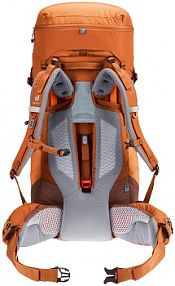 Plecak trekkingowy   aircontact core 45+10 sl - chestnut/umbra Deuter damski