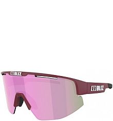 Okulary przeciwsłoneczne rowerowe  matrix smallface burgundy m11 Bliz damskie
