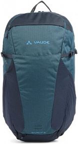 Plecak z poliestru z recyklingu  neyland zip Vaude damski