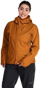 Kurtka przeciwdeszczowa   downpour eco jacket z kapturem Rab