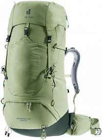 Plecak trekkingowy   aircontact lite 45 + 10 sl - grove/ivy Deuter damski