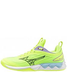 Buty sportowe  wave luminous 3 siatkówka żółty Mizuno damskie