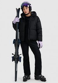 Spodnie narciarskie czarne 4F 4FWAW25TFTRF0943-20S