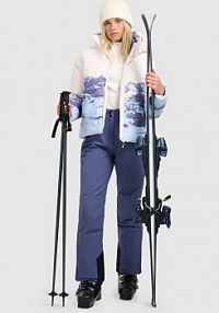 Spodnie narciarskie granatowe 4F 4FWAW25TFTRF0944-32S