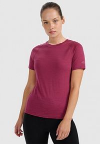 T-shirt różowy 4F damski 4FWAW25TFTSF1527-53S