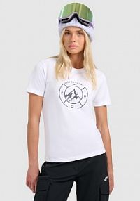 T-shirt biały 4F damski 4FWAW25TTSHF3118-10S