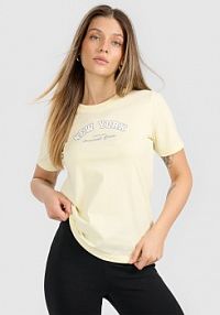 T-shirt żółty 4F damski 4FRAW25TTSHF3290-72S