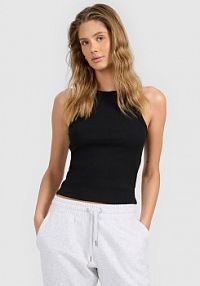 Top treningowy czarny 4F 4FRAW25TSLEF310-20S