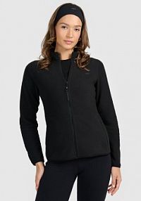 Bluza z polaru czarna 4F damska 4FRAW25TFLEF496-20S