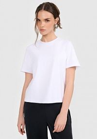 T-shirt biały 4F damski 4FRAW25TTSHF3625-10S