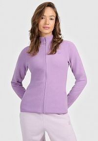 Bluza z polaru fioletowa 4F damska 4FRAW25TFLEF496-52S