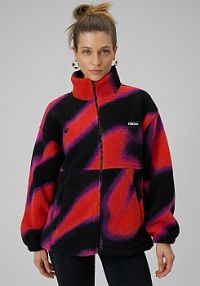 Bluza z polaru multikolor 4F damska 4FRAW25TFLEF459-91A