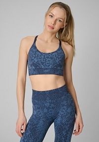 Biustonosz sportowy turkusowy 4F 4FRSS26USBAF289-46A