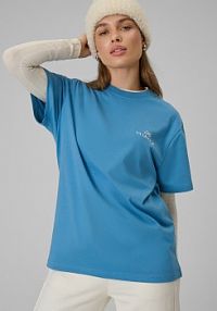 T-shirt granatowy 4F damski 4FRSS26TTSHF3449-32S