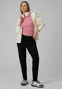 Spodnie dresowe czarne 4F damskie 4FRAW25TTROF1847-20S