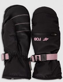 Rękawiczki narciarskie czarne 4F 4FRAW25AFGLF204-20S
