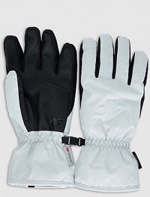 Rękawiczki narciarskie szare 4F 4FRAW25AFGLF222-27S